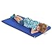 ECR4Kids SoftZone Rainbow Rest Mat, 2in, Sleeping Pad, Blue, 5-Piece