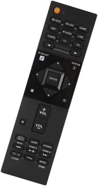 Replacement Remote Control Replace for TV/Audio/Projector for Pioneer Elite Home Theater AV Receiver VSX-832B VSX-832B-S