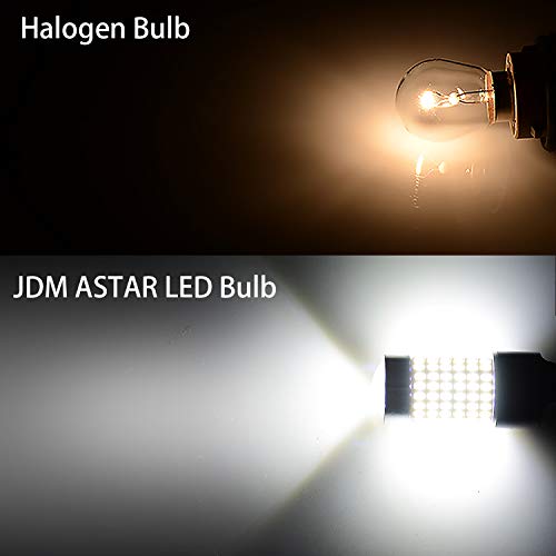 JDM ASTAR Extremely Bright 144-EX Chipsets 7440 7441 7443 7444 992 White LED Bulbs with Projector For Backup Reverse Lights - Thumbnail 2