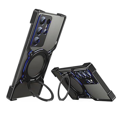 Coque cadre métal Samsung S26 Ultra élégante couverture arrière bicolore