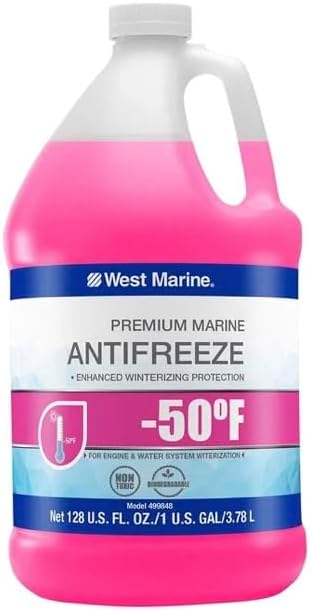 West Marine -50F Engine & Water System Antifreeze, Gallon