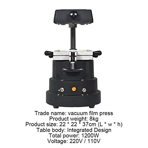 1200W Desktop Vacuum Forming Machine Oral Lab Equipement Laminating Machine