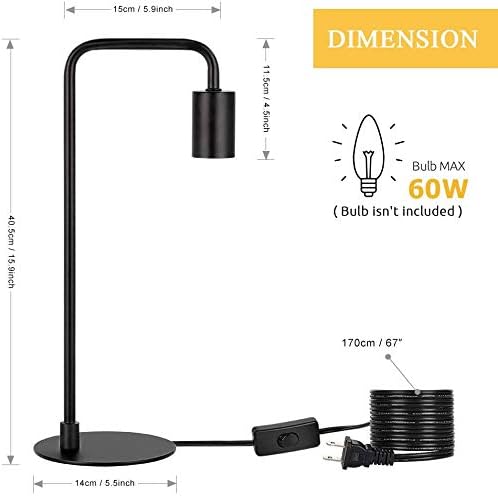 HAITRAL Modern Table Lamp