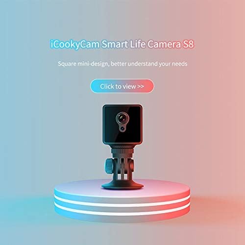 Mini Home Security Camera Network Surveillance Night Vision Baby Monitor Working 8 Hours image 2