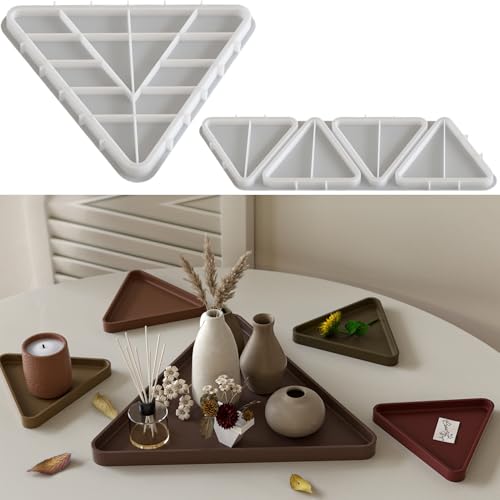 ALEFBET Silikonform Dreieck Tablett DYTP61