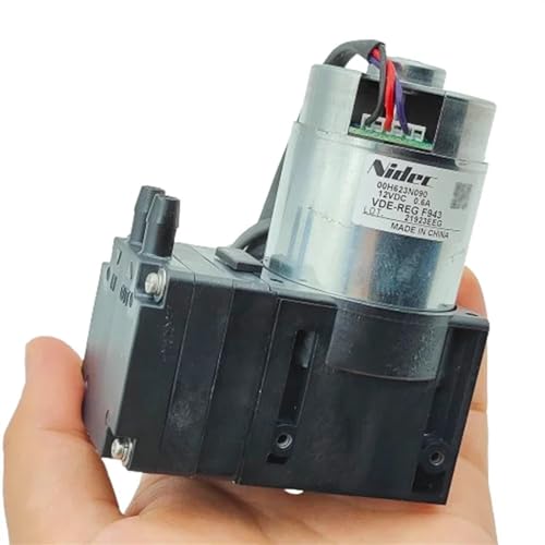 Bomba de vacío con motor sin escobillas, CC 12 V - 24 V, caudal 6 LPM, presión -80 kPa, bomba de succión micro de diafragma miniatura 6