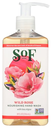 South Of France, Hand Wash Wild Rose, 8 Fl Oz