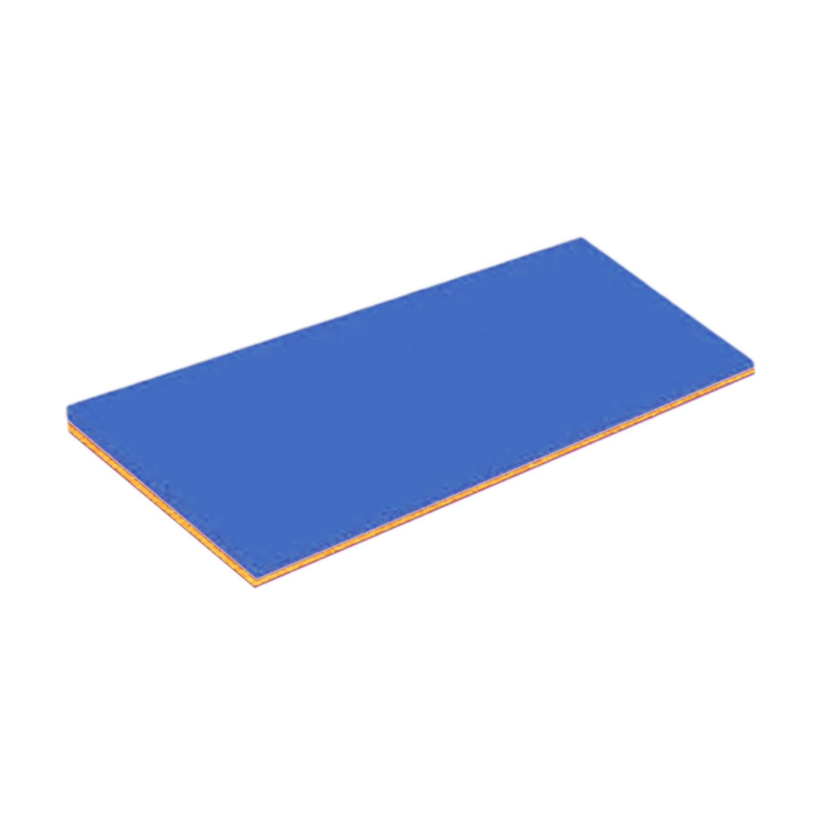 Colchoneta Flotante Piscina Alfombra Manta Tapete Colchón Azul Naranja | Flotante Plegable Fácil de Transportar Fabricada en XPE Adecuada para Vacaciones Y Fiestas F