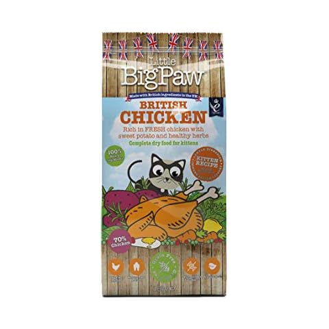 Little BigPaw British Chicken Complete Food for Kittens 1.5 kg Cover