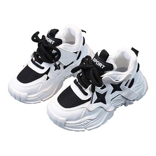 IWIHMIV Girls Sneakers Girls Tennis Shoes Kids Sneakers for Boys Girls Running Shoes Lightweight Breathable Sport Athletic Shoes4