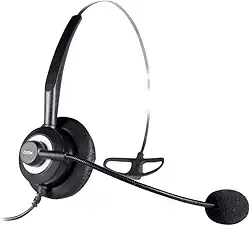 OEX Fone De Ouvido Heasdet para Call Center RJ11 HS101 - Preto