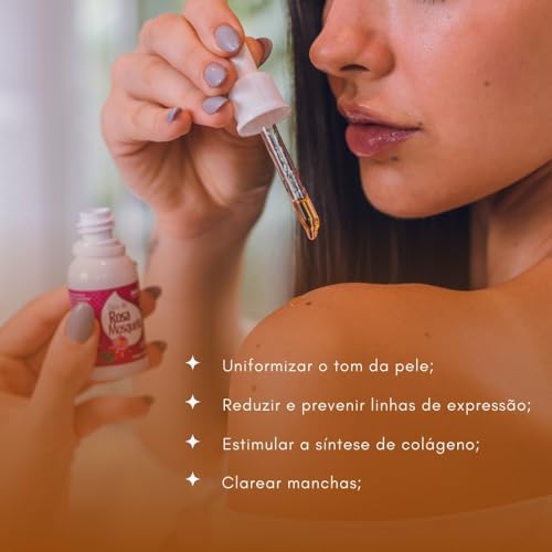Óleo de Rosa Mosqueta 100% Puro Bellaphytus, 30ml