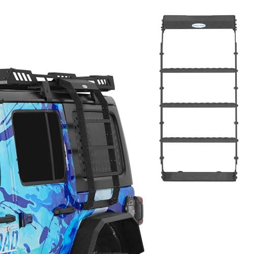 Hooke Road Rear Side Window Ladder Rack for 2007-2026 Jeep