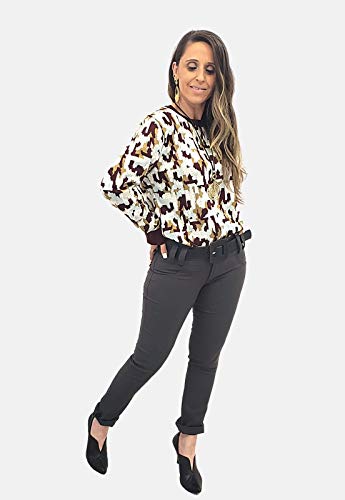 Suéter Tricot Mania de Sophia Camuflado Marsala