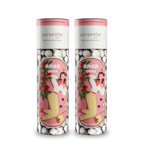 Image of JoySpoon Anardana Goli Pack of 2, 300g Supari Free Mouth Freshener For Digestion After Meal Mukhwas Mouth Freshener