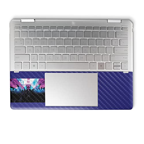 Image of MightySkins Carbon Fiber Skin Compatible with HP Spectre x360 14 inch (2022) Full Wrap Kit - Dj Festival | Protective, Durable Textured Carbon Fiber Finish | Easy to Apply | Made in The USA