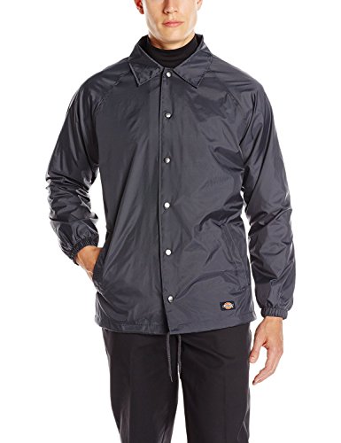 Dickies Men's Snap Front Nylon Jacket