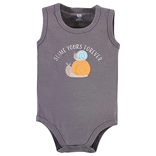 Image of Hudson Baby Unisex Baby Cotton Sleeveless Bodysuits