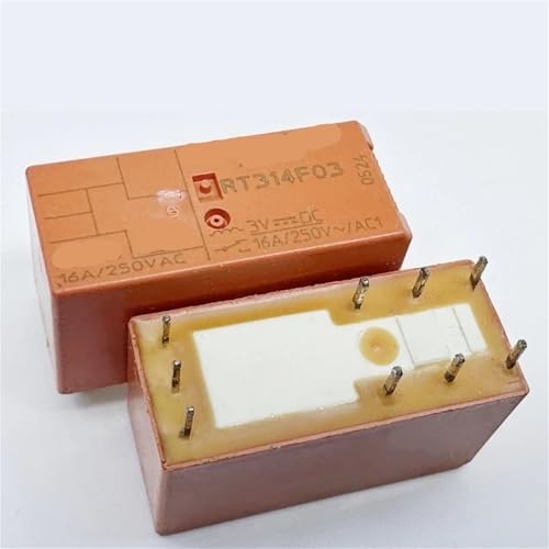 Relé RT31LF12 de 12 V con conmutación biestable de 16 A y retención magnética sin consumo