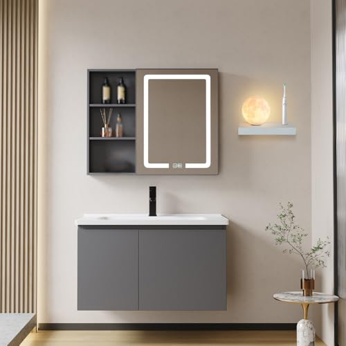Aplique de pared White Planet rectangular de metal y globo acrílico G9 8