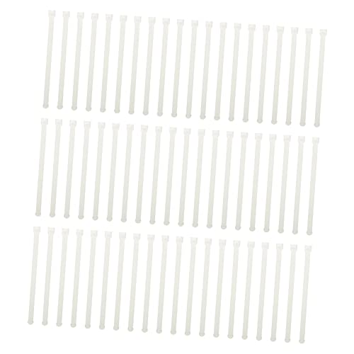 Cabilock 100 Piezas película de Cortina Vertical Office Desk Piezas de persianas Verticales reparación de persianas Verticales Curtain Cortinas de Ventana Lamas de unión ciega