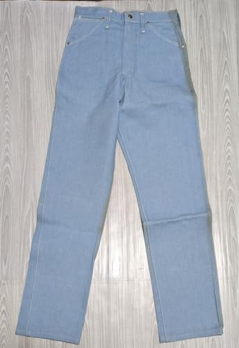 デッドストック 60s Wrangler 22BZX サックスブルー W27 ツイル