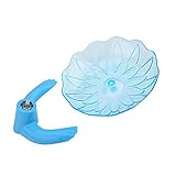 Größe: Über 17x17x10cm. POPETPOP- 1 STÜCK Hamster Laufrad Hamster Übungsrad Spielzeug Runde Stille Jogging Sport Rad (Blau)