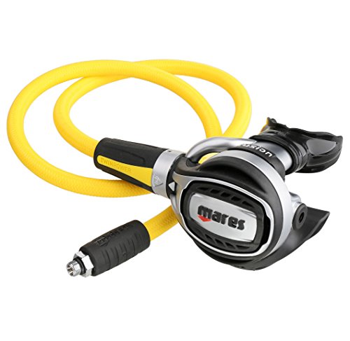 Mares Fusion Pieuvre Noir évite l'effort respiratoire en plongée