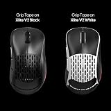 Pulsar Gaming Gears SUPERGRIP zestaw taśm chwytowych do Xlite V2 Mini pochłaniający pot, wysoka wydajność, antypoślizgowy klej 3M, bez pozostałości, taśma z uchwytem pod mysz, ultracienka, 0,5 mm