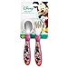 The First Years Disney Baby Mickey Mouse Stainless Steel Flatware for Kids (Pack of 5)