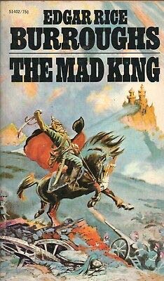 THE MAD KING By EDGAR RICE BURROUGHS Ace S -140... B08LLBTZBJ Book Cover