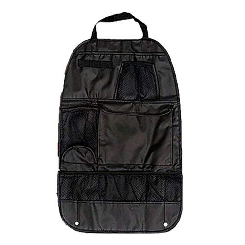 Organisateur de siège auto en nylon noir Risecollection design robuste Act-296