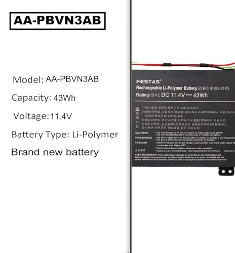 Batterie AA-PBVN3AB pour PC Samsung 370R4E 470R5E 510R5E