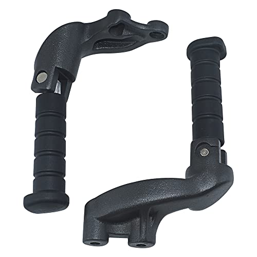 WOWTK Passenger Foot Pegs W/Mounting Bracket for Indian Scout 2015-2024,Scout Sixty 2016-2024,Scout Bobber 2018-2024, Titanium Grey by WOWTK - Image 6