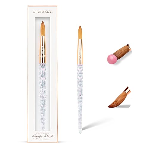 Pincel para Uñas Kiara Sky Kolinsky #12 miniatura 1