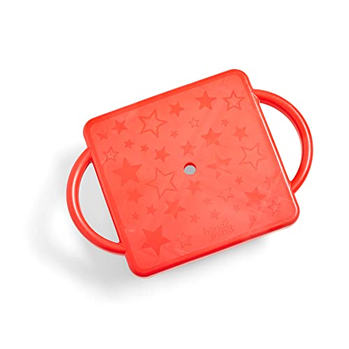 hand2mind Red Indoor Scooter Board with Handles, Sit Down Floor Scooter, Gym Activities for Kids, Indoor Sport Recess Games, Physical Education Equipment, Gross Motor Toy by hand2mind - Image 5