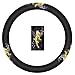 Tinker Bell Mystical Fairy with Purple Flowers Disney Cartoon Character Vehicle Car Truck SUV Auto Universal Fit Speed Grip Steering Wheel Cover