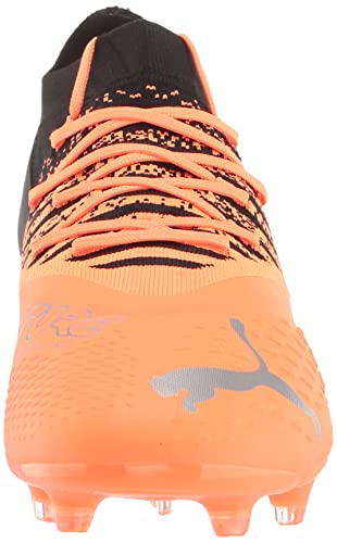 Puma Men's Future Z 3.3 Soccer Shoe, Neon Citrus-Diamond Silver Black, 12