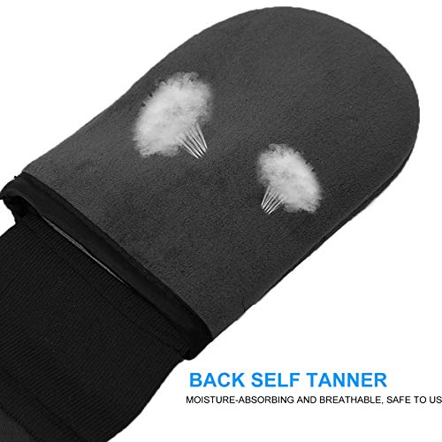 Alipis 2 Pçs Luva Mate Tira Toalha Massageador Esfregando Costas Aplicador De Banho Bronzeador Esfol