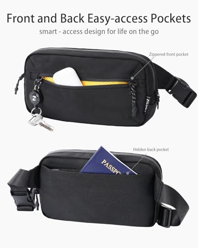 Ziluna 2L Tactical Belt Bag with RFID Blocking — view 6