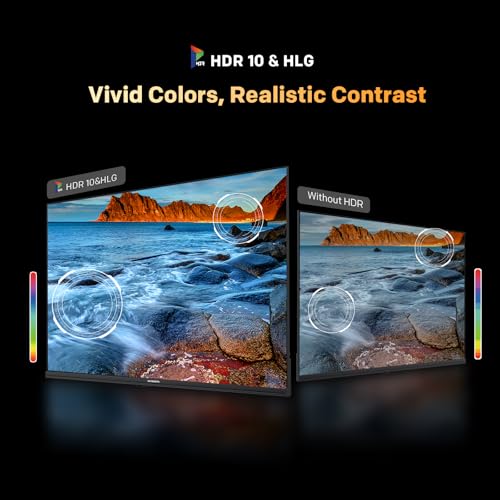 SKYWORTH 40 Inch QLED Smart TV, FHD TV Compatible with Google TV, HDR10, Dolby Audio, Bluetooth 5.1, Googlecast Built-in, Voice Remote, Eye-Care, New Model, Q6500B by Skyworth - Image 5