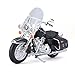 Produktbild Bauer Spielwaren 2049728 Maisto Harley-Davidson FLHRC Road King Classic 2013: Motorradmodell 1:12, mit Lenkung, beweglichem Ständer und frei rollenden Rädern, schwarz (532322)