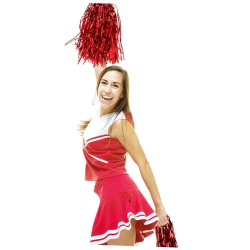 Pompons de cheerleading pour équipes de supporters et accessoires de spectacle réutilisables