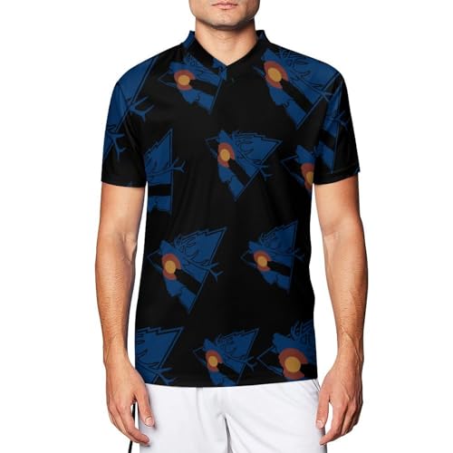 Camiseta de fútbol para hombre Colorado Deer ideal para partidos casuales