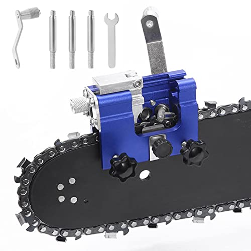 Breadom 2022 Nuevo Kit de Afilado de Cadena de Motosierra portátil, manivela portátil de Cadena de Motosierra Accesorios Herramienta para afilar Motosierra Timberline y Sierra eléctrica