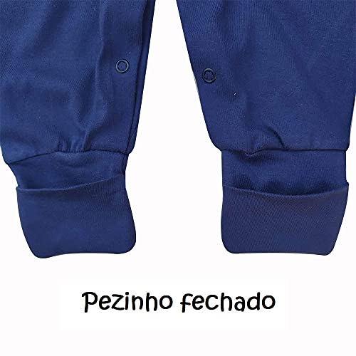 Kit Saída Maternidade Bebê Menino Charmoso 3 em 1