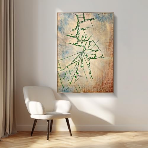 BrightA Muscular texture wall art - Abstract hand-painted large-scale relief decorative items - Unique artistic wall creation for living room and study area 63"x90.5"