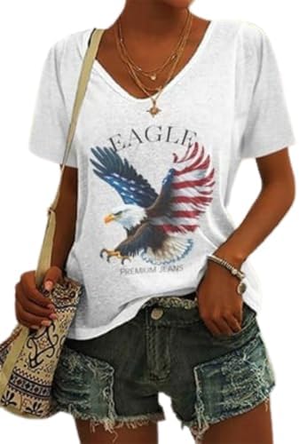 Make Jeans Great Again Shirt Premium USA American Flag Eagle Tshi...