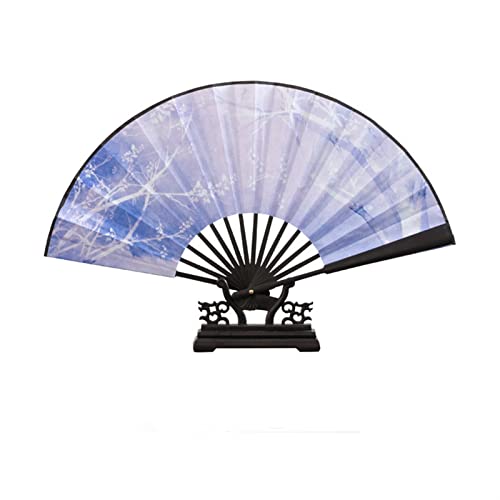 Abanico de mano plegable para eventos al aire libre y decoración del hogar