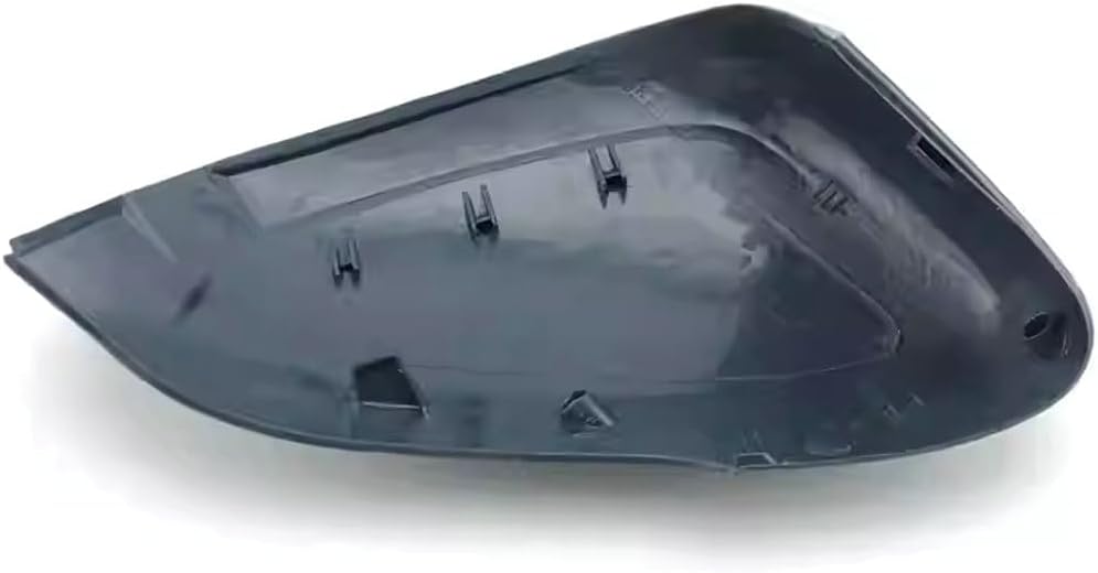 Pair Left & Right Side Rearview Mirror Cap Cover Compatible for Volvo S60 S80 2012-2019 V60 Black